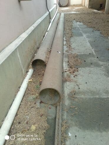 Su üçün Metal Məişət trubası