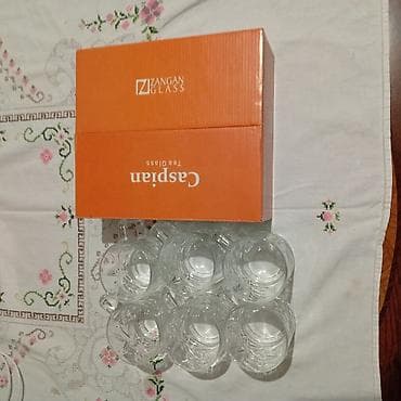 serviz alıram: Çay dəsti, Şüşə, 6 nəfərlik — 2