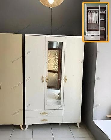 3 Qapılı Dolab Geyimlərinizi nizamlı saxlamaq üçün ideal, geniş — 1