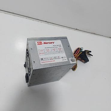 komputer pult: Qida Bloku “400Watt Mercury” ⭐400Watt 24pin 4pin 2xsata 2xmolex — 3