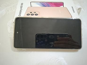 mini printer: Samsung Galaxy A53 5G, rəng - Qızılı — 4
