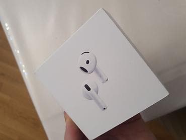 airpods 4 case: Simsiz (Bluetooth) Qulaqcıqlar, Apple, rəng - Ağ — 2