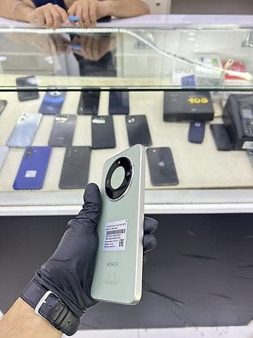xiaomi t9 pro: Honor X9d, 256 GB, rəng - Yaşıl, Zəmanət, Sensor, Simsiz şarj — 5