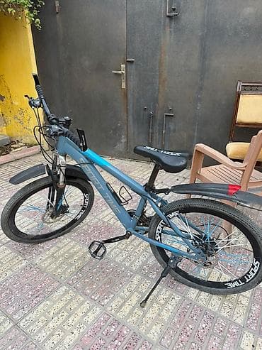 ay: 24lük velo madeli sport time 3 ay işlənib təkərləri partlaqdı real — 5
