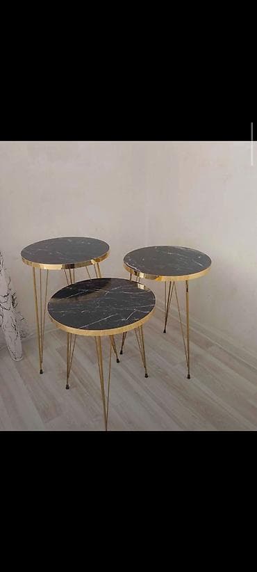 stol salon: Yumru masa, Açılmayan, Təkərsiz, Zəmanətsiz, Ödənişli çatdırılma — 2