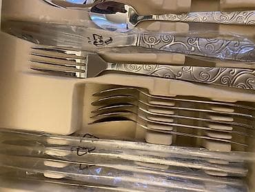 süfre: AlpenBerg 24 hissəli məişət çəngəl-bıçaq dəsti (Almaniya brendi) — 5