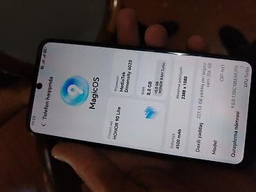 Honor 90 Lite, 256 GB, rəng - Qara