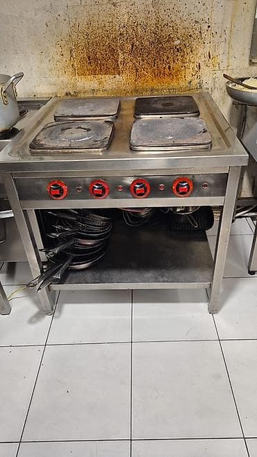 Professional sobalar: Elektrik soba, Yemək üçün, 4 mərtəbəli, İşlənmiş — 1