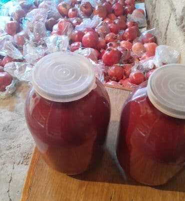 Готовые блюда, кулинария: Təbii nar şerab Qeyd: Şəkillərdə göstərilən kimi iri həcmli — 1