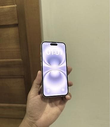iphone duabi: IPhone 16, 128 GB, Ağ, Zəmanət, Simsiz şarj, Face ID — 3
