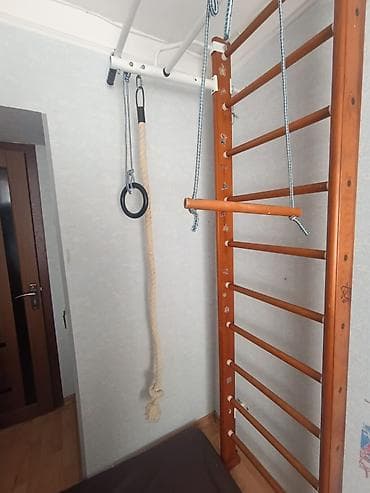 Uşaq otağı üçün evdə idman kompleksi – İsveç divarı və aksesuarlar lalafo.az -da Uşaq otağı üçün evdə idman kompleksi – İsveç divarı və aksesuarlar