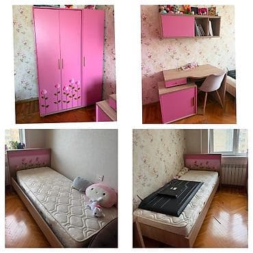 ucuz dolab: N17Genc yataq desti 450azn. Deste dolab, yazi masasi ve 2 eded — 1