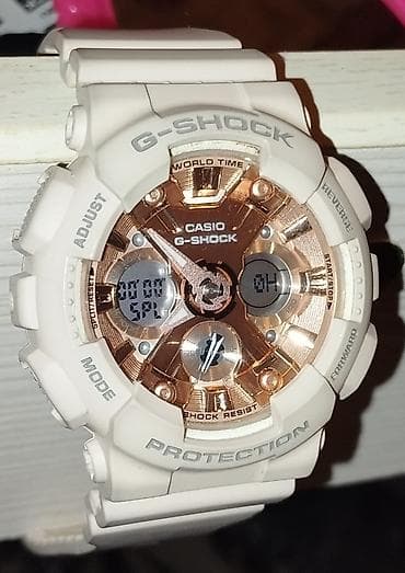 Smart qolbaqlar: İşlənmiş, Qol saatı, G-Shock, rəng - Bej — 4