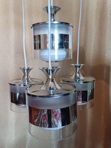 neon isiqlar satisi: Led Çılçıraq, 4 və daha çox lampa — 1