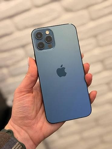 iphone 11 pro max ikinci el: IPhone 12 Pro, 256 GB, Pacific Blue, Zəmanət, Kredit, Simsiz şarj — 1
