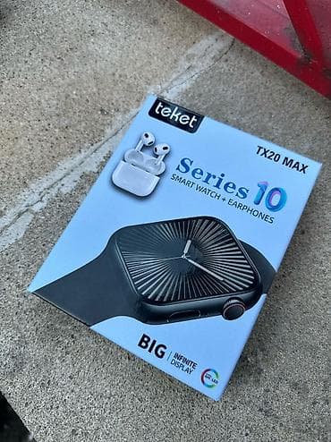 Смарт браслеты: Новый, Смарт часы, цвет - Черный — 1