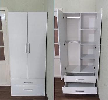 mətbəxt: Yeni, 2 qapılı, Siyirməli, Digər material, Açılan, Düz dolab — 1