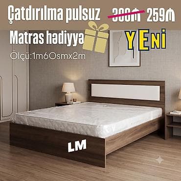 matras olculeri: Yeni, İkinəfərlik çarpayı, Matras ilə — 2