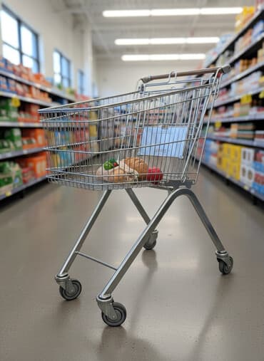 вешалки для магазина: Market arabası. 
90 kq — 1