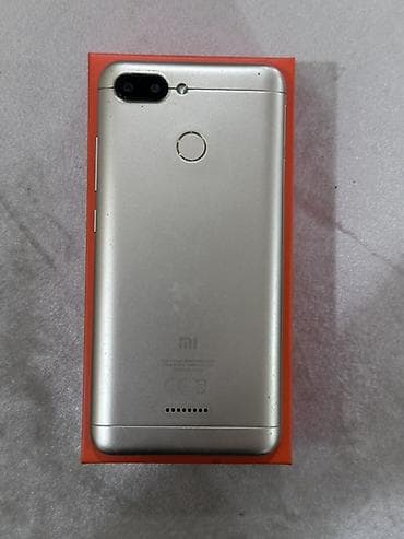 samsung a7 2016 ekran: Redmi 6, 64 GB, rəng - Qızılı, Qırıq — 2