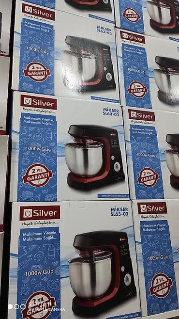 Mikser mixer qabli mikser Silver Turk markasi 1000 watt guc 8 suretli — 5