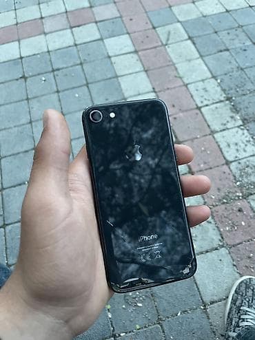 IPhone 8, 64 GB, Space Gray, Barmaq izi, Simsiz şarj