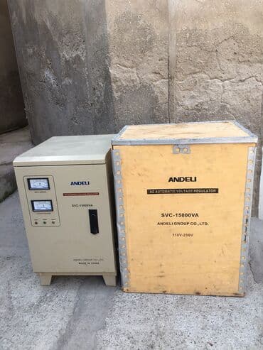 andeli svc 10000va: Yeni, Ev üçün, 1 faza, Gərginliy stabilizatoru, 220/110 V — 1