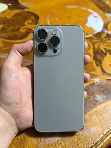 IPhone 15 Pro Max, 512 GB, Natural Titanium, Face ID
