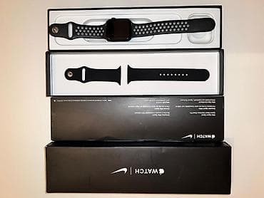 Zərgərlik əşyaları: İşlənmiş, Smart saat, Apple, Suya davamlı, rəng - Qara — 2