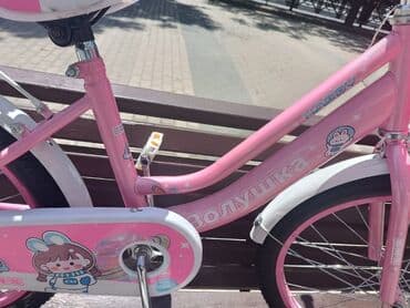 qızlar üçün hədiyyələr: Yeni İki təkərli Uşaq velosipedi 12", sürətlərin sayı: 1, Ünvandan götürmə — 3