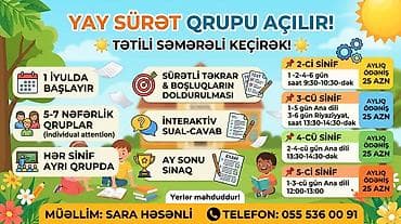 Xidmətlər: Repetitor, Azərbaycan dili, İmtahanlara hazırlıq — 2