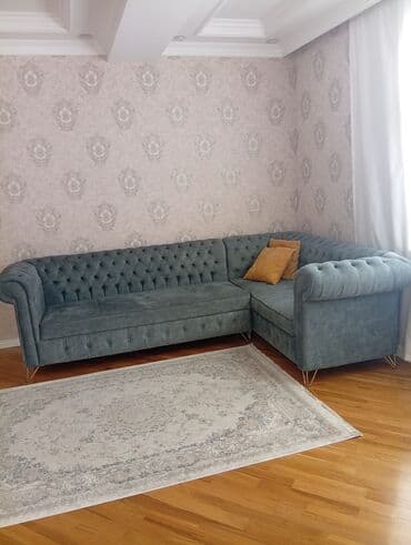 zərlər: Künc divan, Açılmayan, Bazasız, Vеlur parça — 1