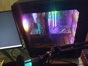 RTX 4070-le Oyun və yayım üçün tam masaüstü kompüter dəsti Güclü oyun