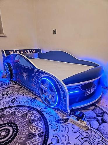 ortopedik döşek: Uşaq üçün “avtomobil” formalı çarpayı - Dizayn: Sport avtomobil — 7