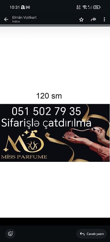 salon isi: Dükanın qarşısında 100 ədəd vizitka paylamaq üçün 1 günlük xanım tələb — 2