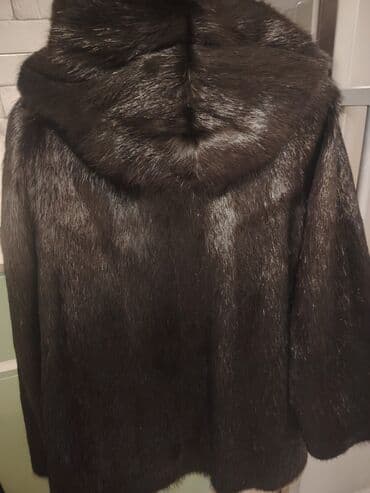 баку седерек шубы: Qara rəngli təbii kürk paltosu - Brend/etiket: Fur Natural — 4