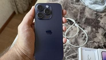 iphone 14 plata: IPhone 14 Pro, 128 GB, Deep Purple, Simsiz şarj — 3