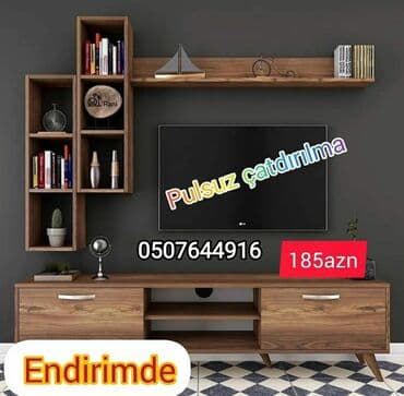 boşqab altlığı: Yeni, Düz TV altlığı, Polkalı, Laminat, Azərbaycan — 7