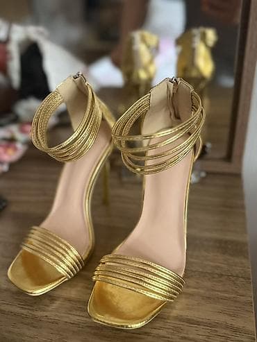 qizil ucuz: Ölçü: 38, rəng - Qızılı, Yeni — 3