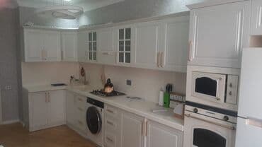 ремонт кухни в хрущевке: Təmirdən sonrakı dəbli interyerlə təqdim olunur geniş dəhliz və rahat — 12