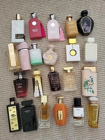 Ərəb ətirlərin dekantı verilir 5-10 ml olaraq. 4 azndən başlayaraq