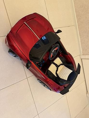 elekt: Uşaq üçün elektrikli minik maşını – qırmızı rəng - Tək oturacaqlı — 4