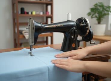 Məhsul: Mexaniki tikiş maşını (köhnə model, çarxlı) Təsvir: - Korpus — 1