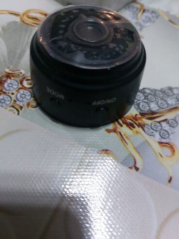 uşaq izleme kamerasi: WiFi Mini Kamera — kompakt dairəvi dizayn, mobil tətbiq vasitəsilə — 2