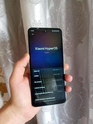 Redmi Note 12, 128 GB, rəng - Mavi, Barmaq izi lalafo.az -da Redmi Note 12, 128 GB, rəng - Mavi, Barmaq izi