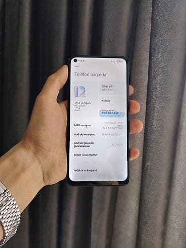 islenmis printer satisi: Redmi Note 9, 64 GB, rəng - Yaşıl, Barmaq izi, İki sim kartlı, Face ID — 3