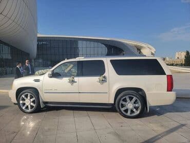faizsiz kreditlə maşın: Cadillac Escalade toy nişan və digər tədbirlər üçün sifariş edə — 2