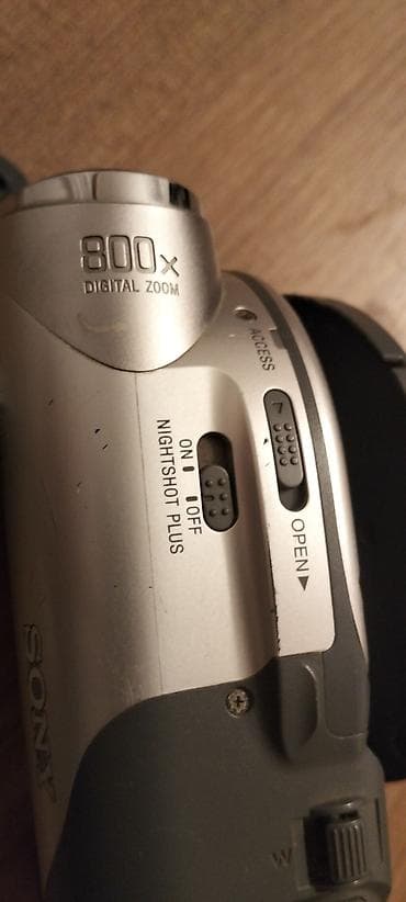 reqemsal kamera: Sony Handycam rəqəmsal videokamera adapteri yoxdu deyə işləyib — 7