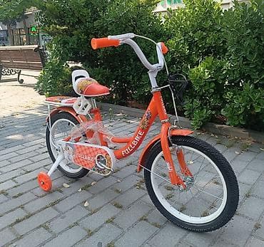 velosiped ural: Yeni İki təkərli Uşaq velosipedi 16", sürətlərin sayı: 1, Ödənişli çatdırılma — 4