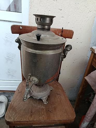 Samavar 100 ilindi,7 litrlik,qiymeti razilasmaeziyi var 1-2 — 3